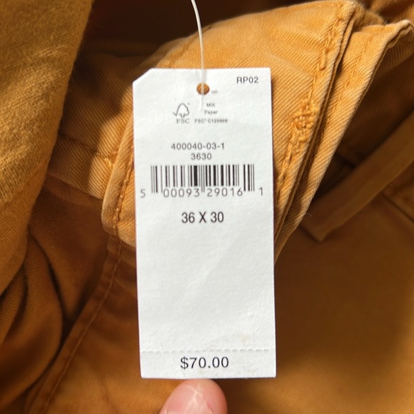 Banana Republic Lived-In Chino 36x30 Skinny Fit - Picture 9 of 9